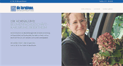 Desktop Screenshot of diekornblume.de